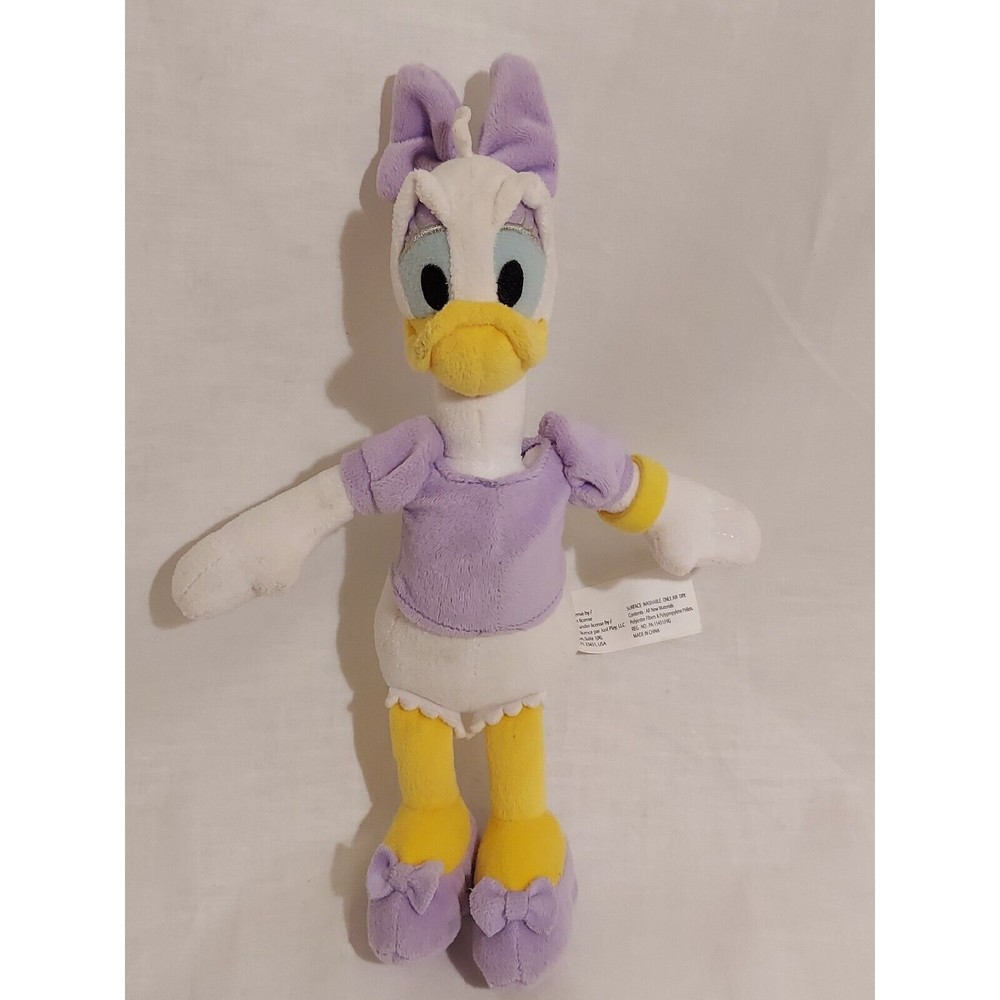 Daisy Duck 11 Inch Disney Lavendar Eye Shadow Bow Blouse Shirt Shoes Bean Bottom